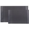 Dacasso Black Crocodile Embossed Leather Side-Rail Desk Pad/Desk Protector, 34" x 20" PR-2201 - alternate 4